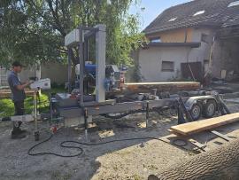 Ferăstrău cu bandă TP-600 mobilní , |  Tehnologie de tăiere | Echipament pentru prelucrarea lemnului | Drekos Made s.r.o